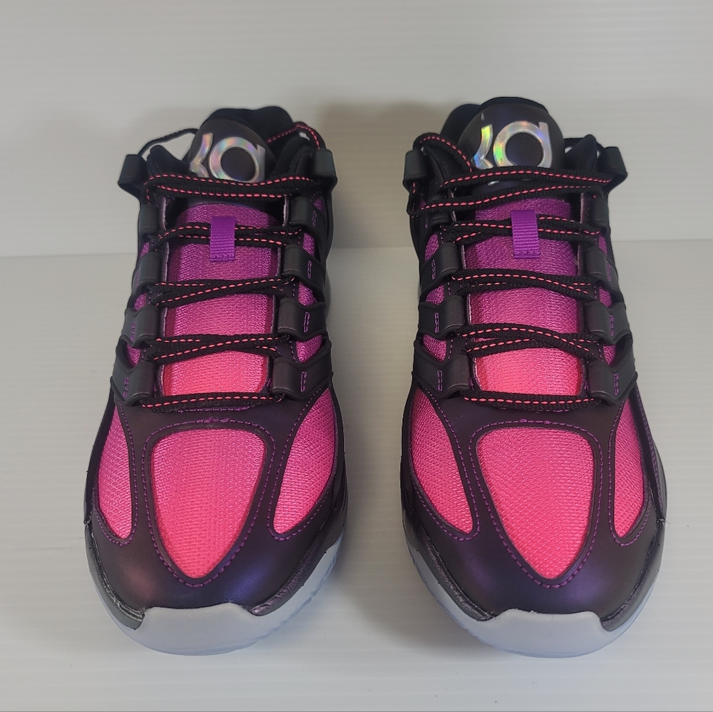 Nike KD 18 Eggplant Vivid Purple Black Basketball IM5843-500 Mens Size Shoes - Picture 7 of 10